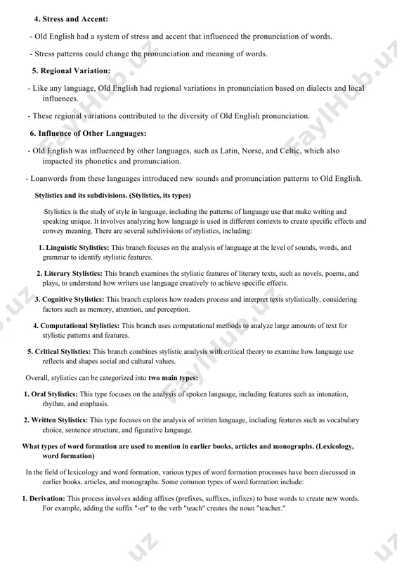 alisi" (paralysis), and "epilepsie" (epilepsy) being borrowed. comment on the main types of questions in english. (classification of question ) in english, questions can be classified into several main types based on their structure and the kind of information they seek. here are the main types of questions in english: 1. yes/no questions: these questions require a simple "yes" or "no" answer. they typically begin with an auxiliary verb or the verb "to be." for example: "are you coming?" or "did she call?" 2. wh-questions: these questions start with words like "who," "what," "where," "when," "why," and "how." they are open-ended and seek specific information. for example: "where are you going?" or "what is your favorite color?" 3. choice questions: also known as alternative questions, these offer a selection of options and ask the respondent to choose. for example: "do you want tea or coffee?" or "would you like to …