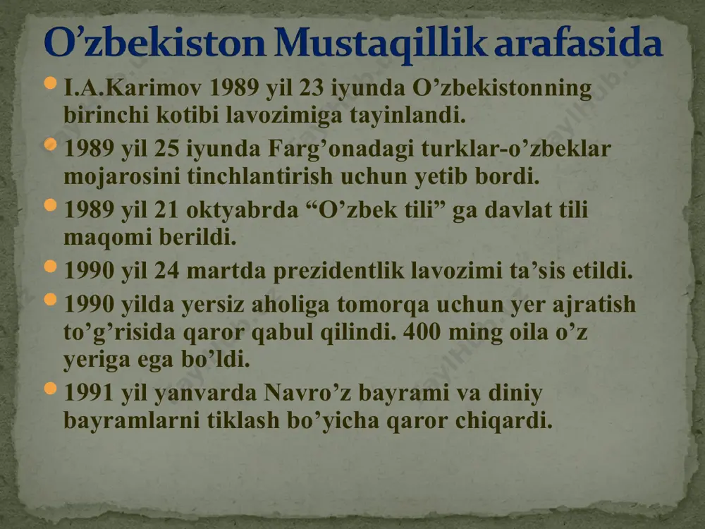 o'zbekistonning ijtimoiy-iqtisodiy jarayonlari - Page 4
