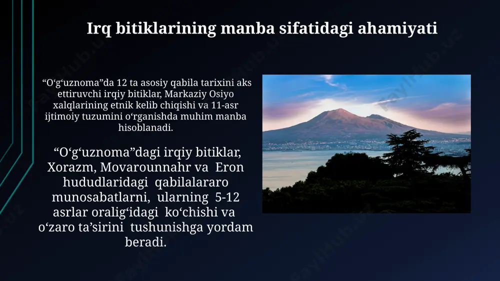 irq bitiglari - adabiy manba sifatida. "o'g'uznoma" dostoni - Page 5