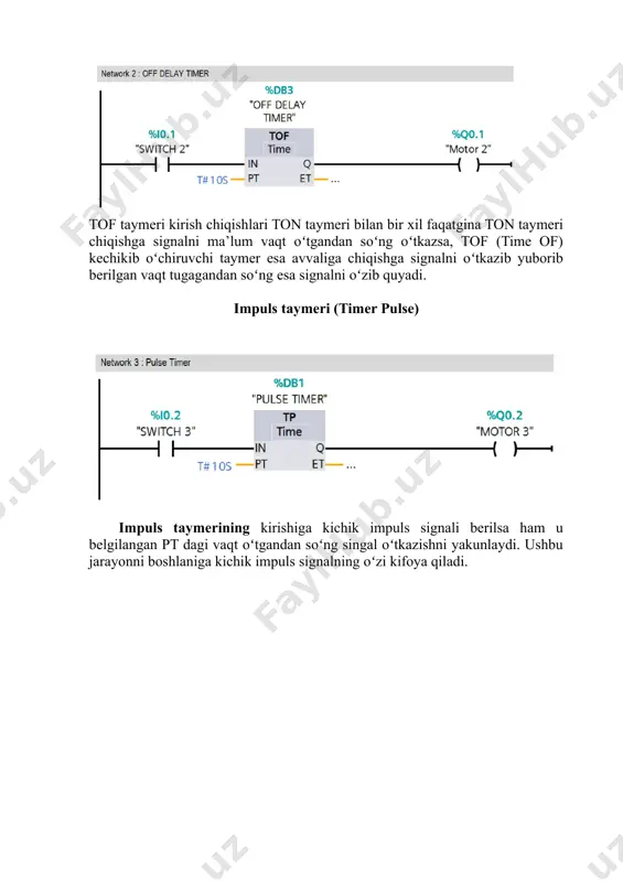 plc iec taymerlarini dasturlash - Page 3