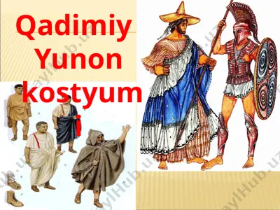 qadimiy yunon kostyumi — PPTX