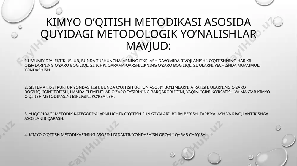 kimyoni muammoli metod asosida o'qitish - Page 5