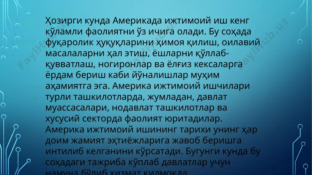 америка ижтимоий иши - Page 4