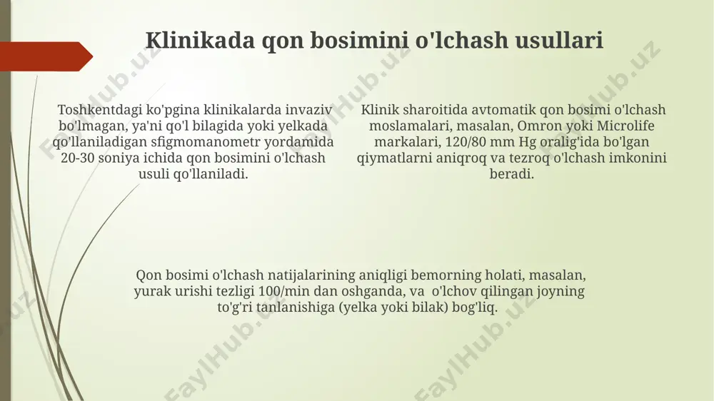 klinikada qon bosim o‘lchash usullari - Page 4