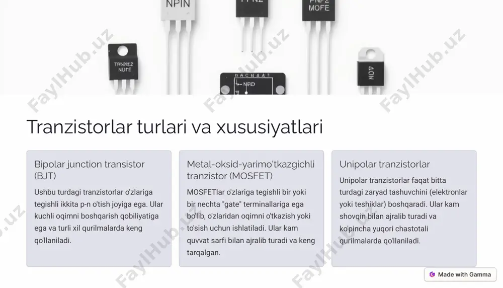 tranzistorlar va integrallashgan sxemalar - Page 4