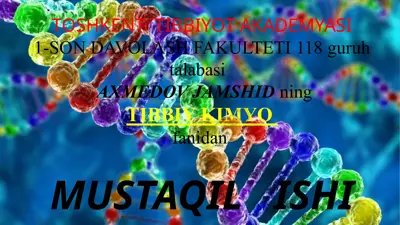 nukleinkislolar — PPTX