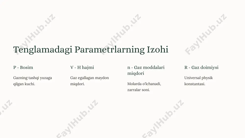 ideal gaz holat tenglamasi - Page 4