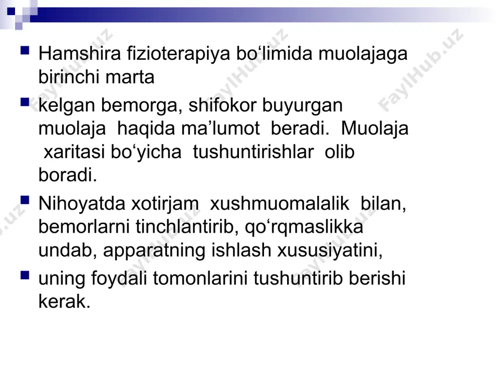 tga ega boʻlgan. bu tibbiy muassasalar xodimlarining ishlarining oʻziga xos xususiyatlariga bogʻliq. bugungi kunda tibbiy etika va deontologiya asoslari hozirgi vaqtda (ish jamoasida ham, bemorlarda ham) munosabatlar muammosi alohida ahamiyatga ega. barcha xodimlarning kelishilgan ishlashisiz, shuningdek, shifokor va bemor oʻrtasida ishonch boʻlmasa, tibbiyot sohasida jiddiy muvaffaqiyatlarga erishish mumkin emas. tibbiy etika va deontologiya sinonim emas. aslida,deontologiya etikaning alohida alohida turi. bu faqat professional odamlardan iborat boʻlgan murakkab majmua. shu bilan birga,axloq bu ancha keng tushunchadir.