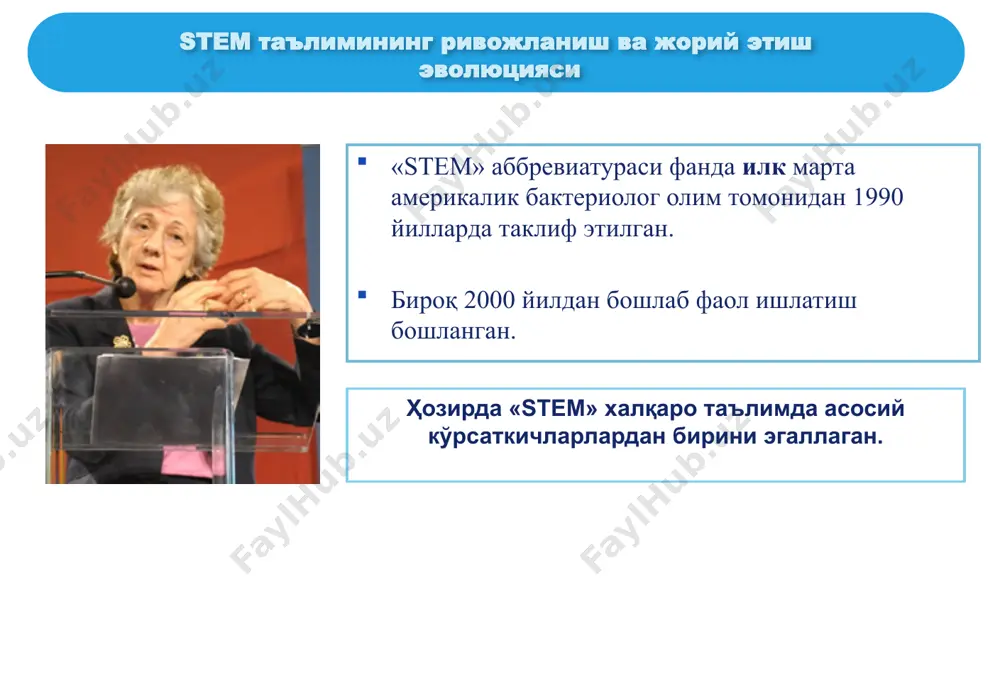 дислари биотиббиёт электромеханика молекуляр биология фармакология токсикология stem касблари психология ижтимоий антропология биофизиклар биоинформатиклар электротехника мухандислари тоғ-кон мухандислари геодезистлар авиация соҳалари роботехника соҳалари logo stem таълимининг ривожланиш ва жорий этиш эволюцияси science is fun logo эътиборингиз учун рахмат logo image2.png image3.png image4.png image13.jpeg image14.jpeg image15.jpeg image16.jpeg image17.jpeg image18.jpeg image19.jpeg image20.jpeg image21.jpeg image22.jpeg image5.jpeg image23.jpeg image24.jpeg image25.jpeg image26.jpeg image27.jpeg image28.jpeg image6.jpeg image7.jpeg image8.jpeg image9.jpeg image10.jpeg image11.jpeg image12.jpeg image29.jpeg image30.jpeg image31.jpeg image32.jpeg image33.jpeg image34.jpeg image35.png image36.jpeg image37.png image38.jpeg image39.jpeg image40.jpeg image41.jpeg image42.jpeg image43.jpeg image44.jpeg image45.jpeg image46.jpeg image47.png image48.png image49.jpeg image50.png image51.png image52.png image53.png image54.png image55.png image56.png image57.png image58.jpeg image1.png /docprops/thumbnail.jpeg