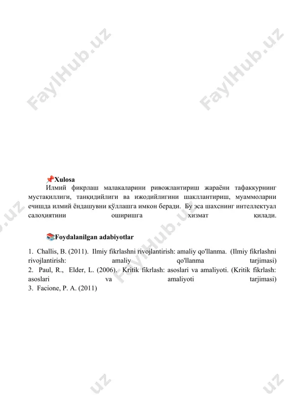 ilmiy fikrlashni rivojlantirish - Page 5