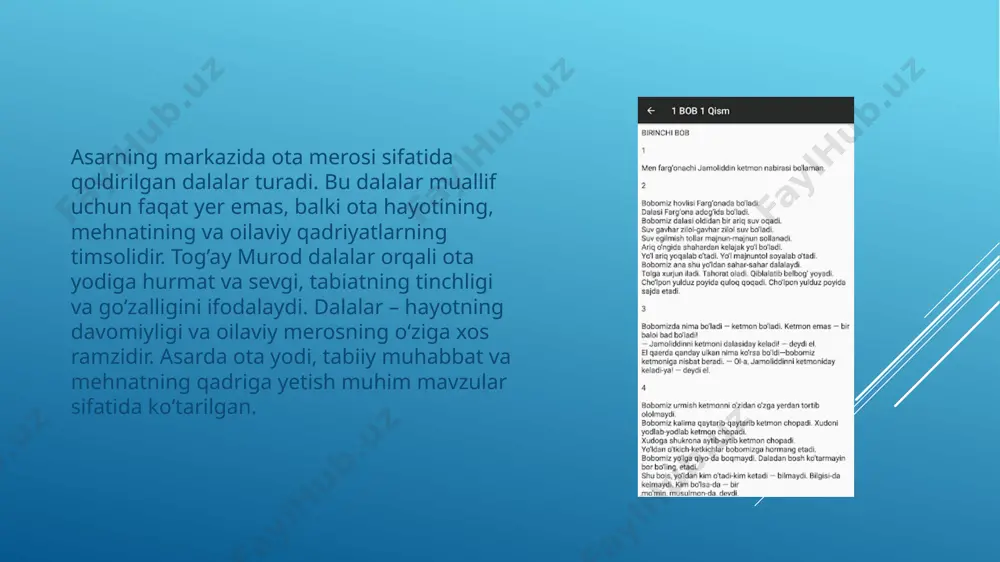 tog'ay murod "otamdan qolgan dalalar" - Page 3