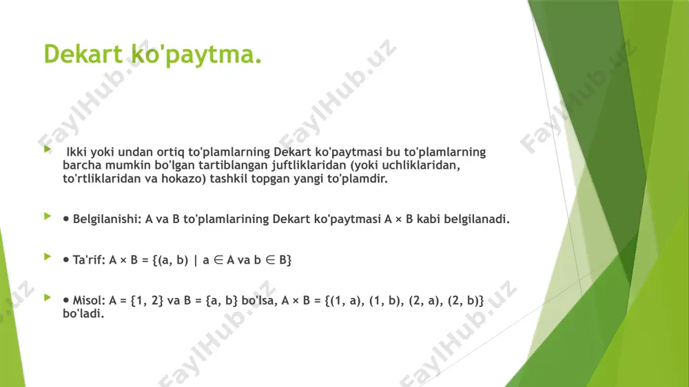 diskret tuzilmalar fanidan ta'lim - Page 5