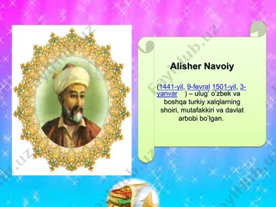 alisher navoiy - hayoti va ijodi — PPT