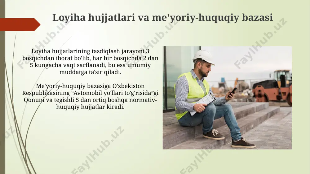 avtomobil yo'llarining qurilish muddatini aniqlash - Page 5