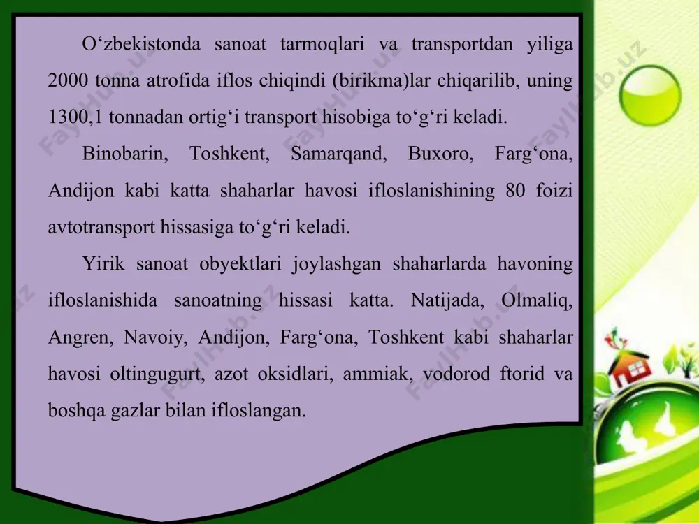 o‘zbekistonning tabiiy boyliklari va ularni muhofaza qilish 7-sinf - Page 5