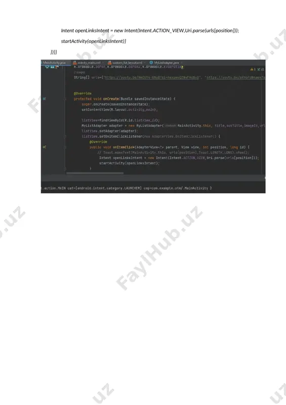 mobil ilovalar fanidan bajargan 1-modul topshirig’i - Page 2