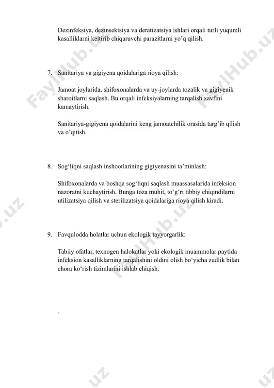 cha zudlik bilan chora ko‘rish tizimlarini ishlab chiqish. .