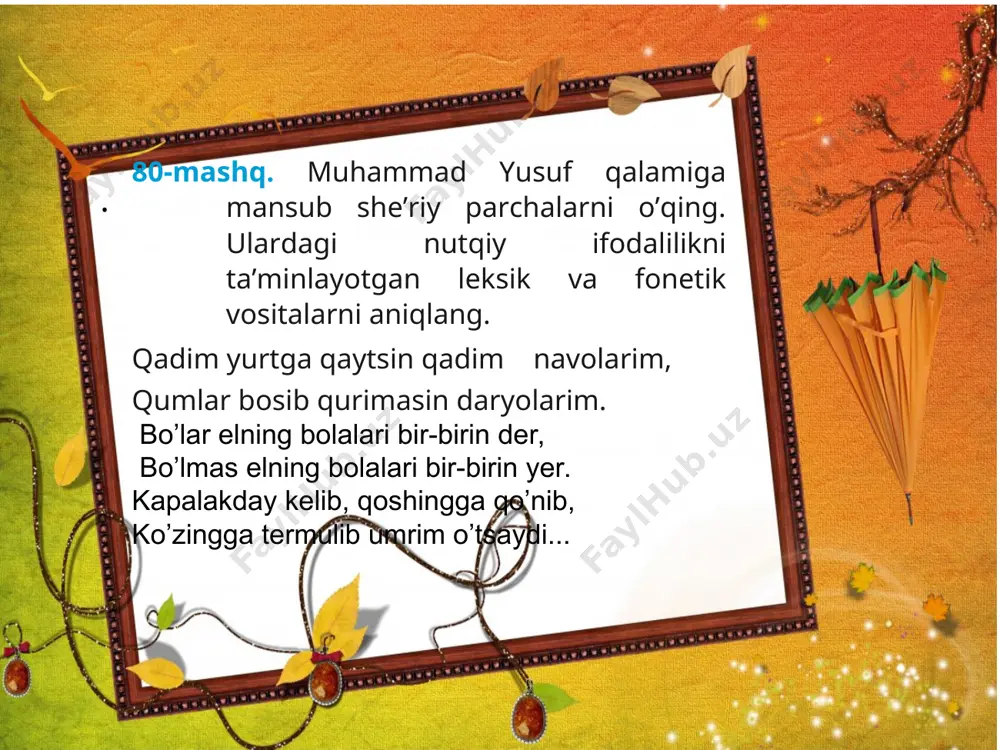 nutqning ifodalaligi 11-sinf - Page 5