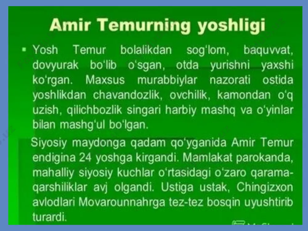 amir temur davrida harbiy soha va islohotlar - Page 3