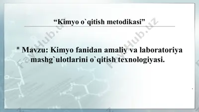 kimyoo`qitishmetodikasi — PPTX