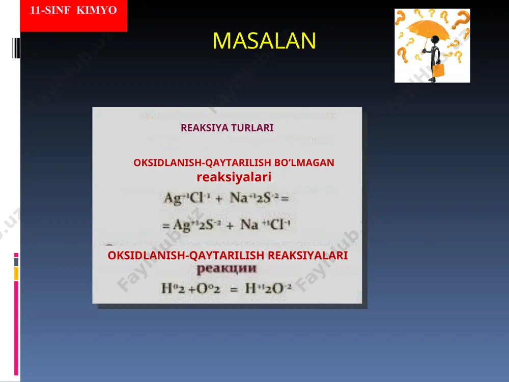 oksidlanish-qaytarilish reaksiyalari - Page 5