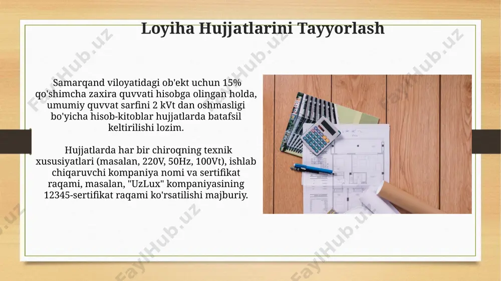 vaqtinchalik yoritishni hisoblash - Page 4