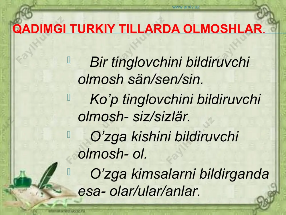 belgilash olmoshlari - Page 4
