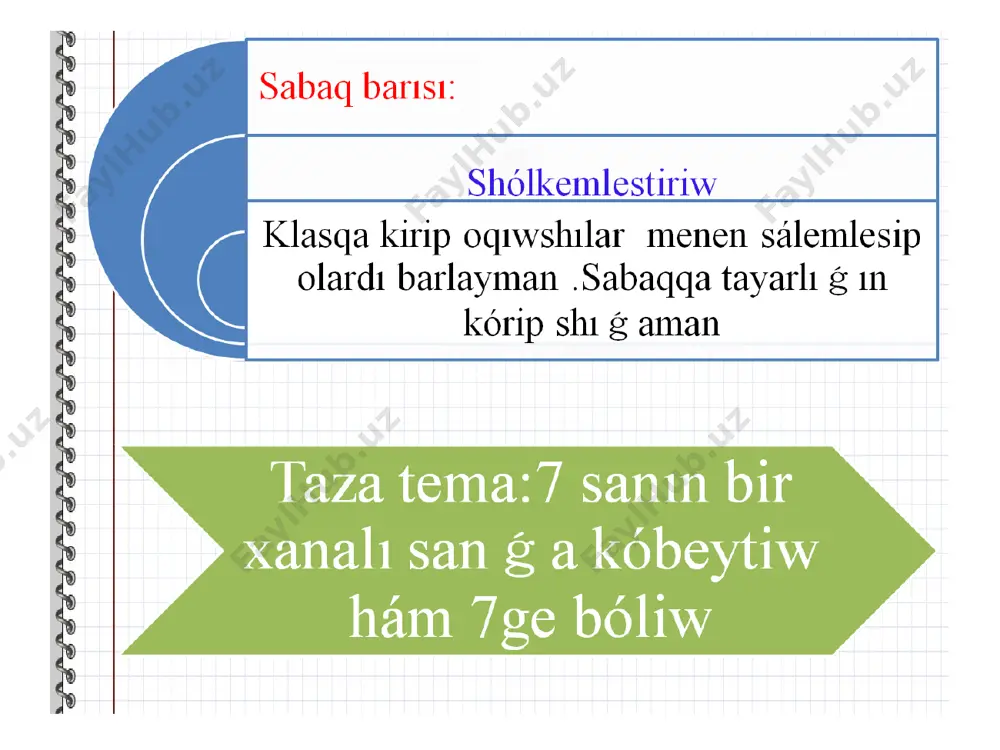 xalıq bilimlendiriw bólimi - Page 5