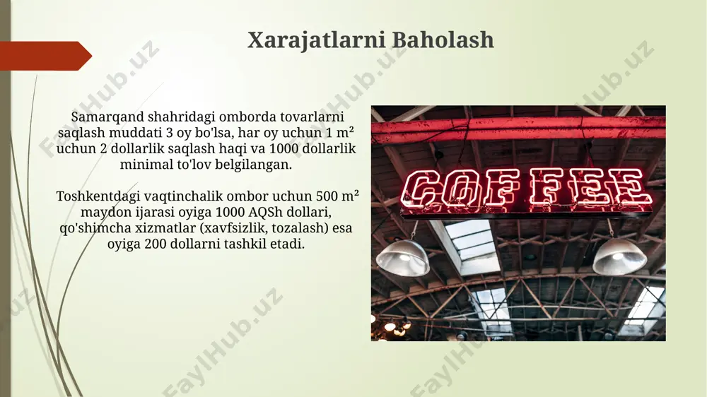 vaqtinchalik omborlarni hisoblash - Page 5