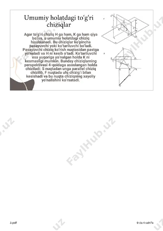 to'g'ri chiziq perspektivasi - Page 4