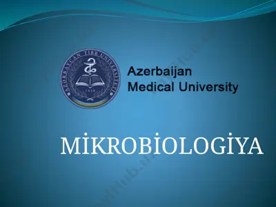 mi̇krobi̇ologi̇ya — PPTX
