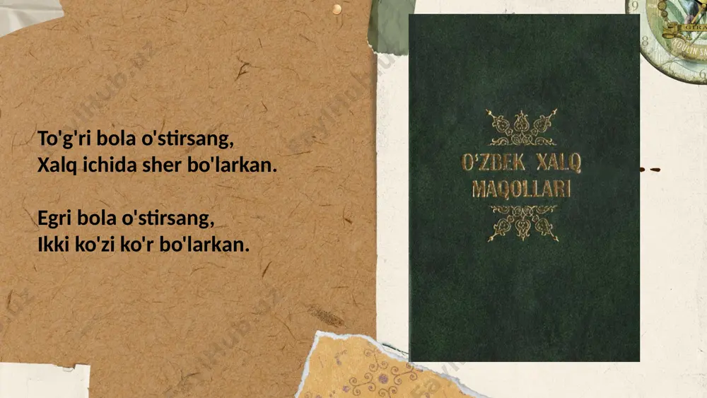 xalq maqollarida mutanosib tarkibli qo'shma gaplar - Page 5