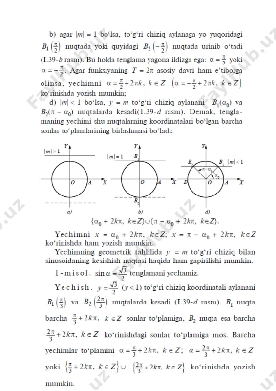 sodda trigonometrik tenglamalar - Page 2