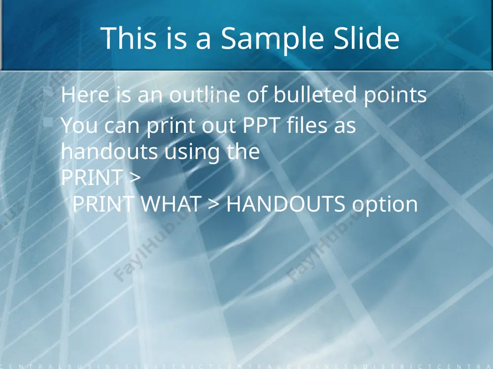 sample powerpoint file - Page 2