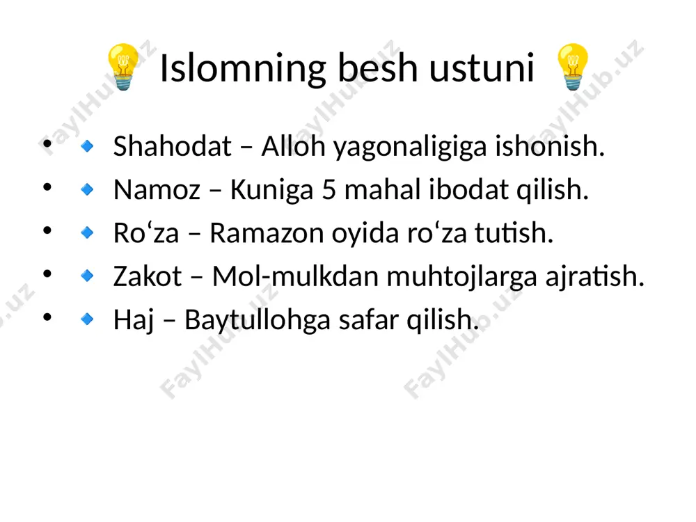 islom dini va uning asosiy g‘oyalari - Page 4
