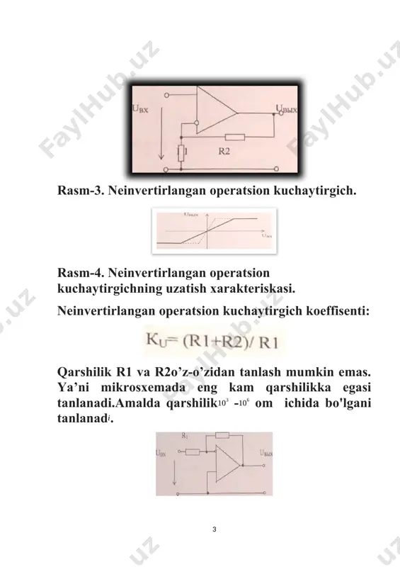 operatsion kuchaytirgich - Page 3