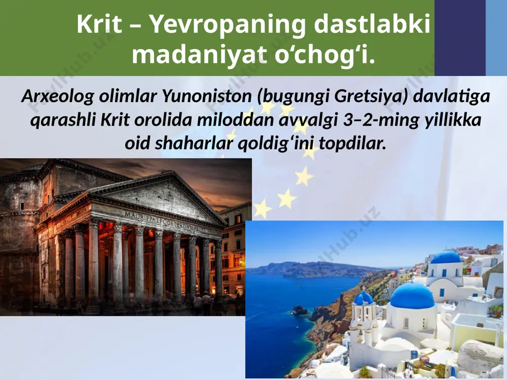 yevropa va amerikada dastlabki sivilizatsiyalar. 5 - sinf - Page 5