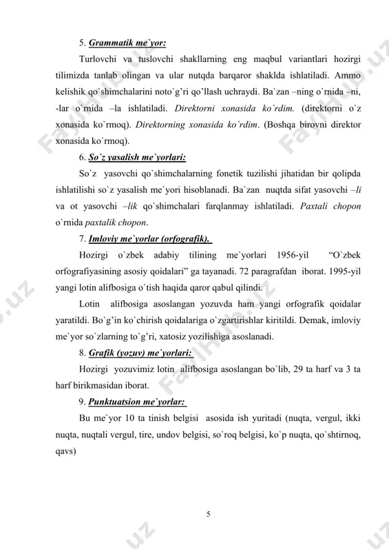 yuzaga keldi. farobiy, ibn sino, nasriddin tusiy, jaloliddin davoniy, sabzavoriy, g`iyosiddin mansur kabi olimlarning asarlarida axloq fanining mavzusi vazifalari, maqsadi nazariy va amaliy jihatdan isbotlab berildi. xiii asrda yashagan ibn arabiyning “tahzibul axloq” (“xulqiy tarbiya haqida”), “kitobul axloq” (“axloq kitobi”), abu bakr qalandarning “qalandarnoma” asarlari, xv asrda yashagan husayn voiz koshifiyning “axloqi muhsiniy”, xvi asrda yashagan poshshoxo`ja abduvahobxo`janing “gulzor”, “miftoh ul- adl” (“adolat kalidi”), xvii asrda yashagan abdurahmon ibn abdukarimning “muftoh u-l axloq”, xviii asrda yashagan hakim qoniyning “parishon” va “guliston”, xix asrda yashab ijod qilgan abu tohir xo`janing “axloqi muzaffariy”, va “axloqi muhammadiy”, abdurahmon sharafning “ilmi axloq”, salohiddinning “mahosini axloq” (“axloq fazilatlari”), xix asrning oxiri xx asr boshlarida yashagan abdurahmon sayyohning “me`yori axloq” kitoblarida sharqona meros bo`lgan axloq masalalari ilmiy mushohada etib beriladi. o`rta osiyo xalqlari boy axloqiy merosga ega hisoblanadi. demak, axloqni belgilovchi nutq odobiga rioya qilish bizning xalqimizga ajdodlardan qolgan meros. ota-bobolarimiz qadimgi davrlardan boshlab axloqiy tarbiyaga …