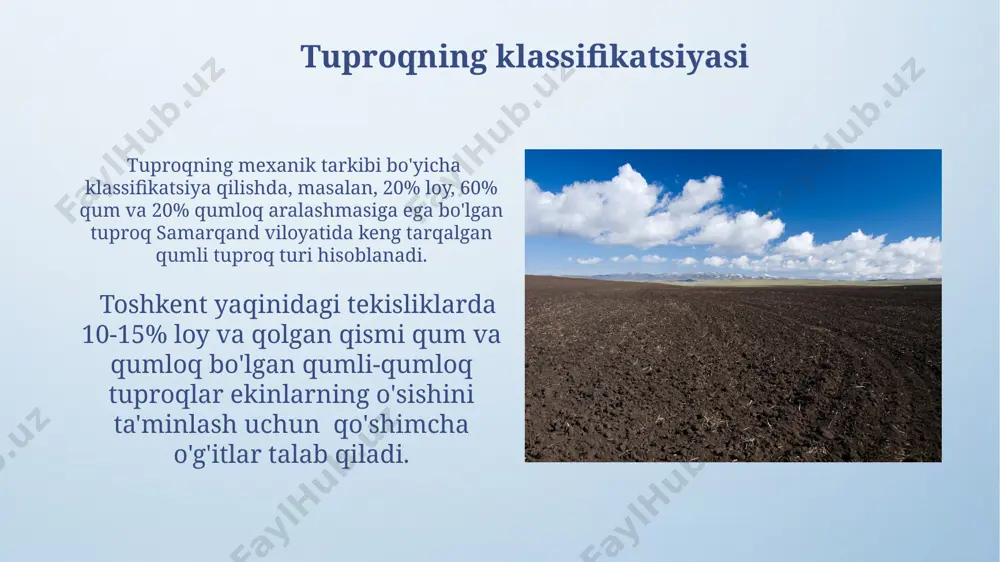 tuproqning mexanik tarkibi - Page 5