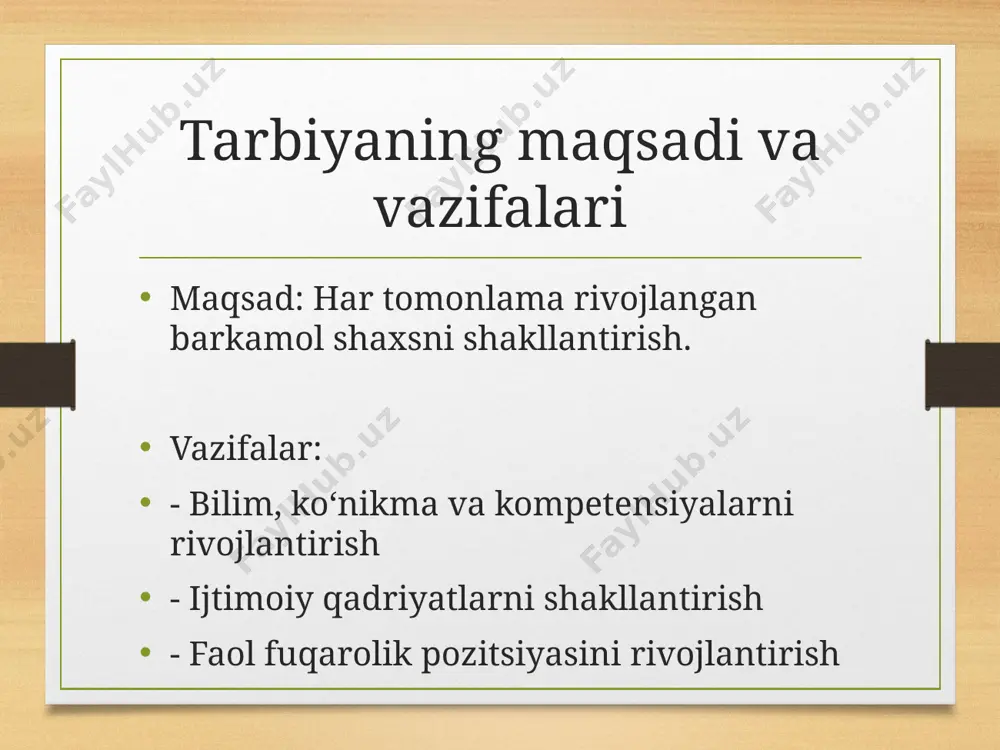 pedagogik jarayonda tarbiyaning mohiyati - Page 4