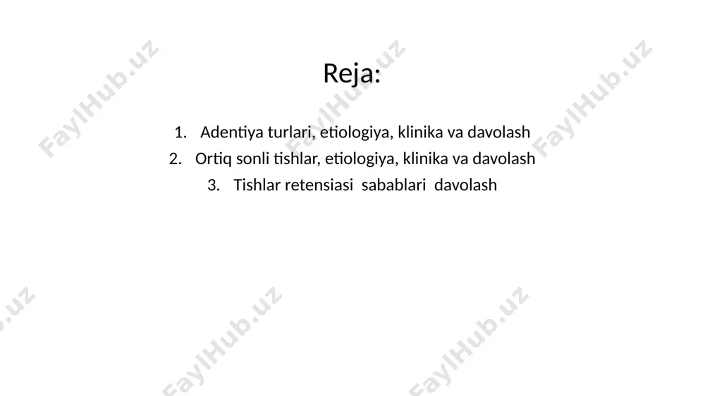 tishlarni hajmi va miqdori anomaliyalari - Page 2