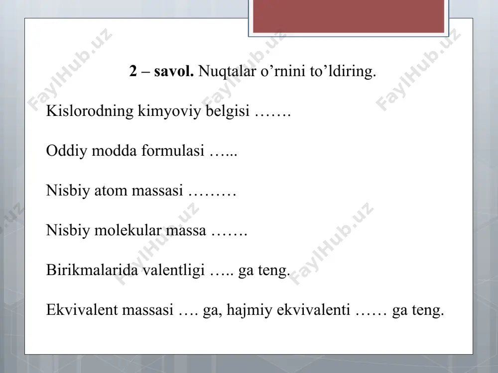 kimyo darsi - kislorod - Page 4