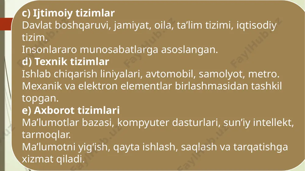 tizim va uning turlari - Page 5