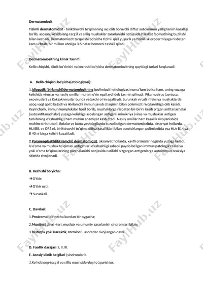 dermatomiozit — DOC