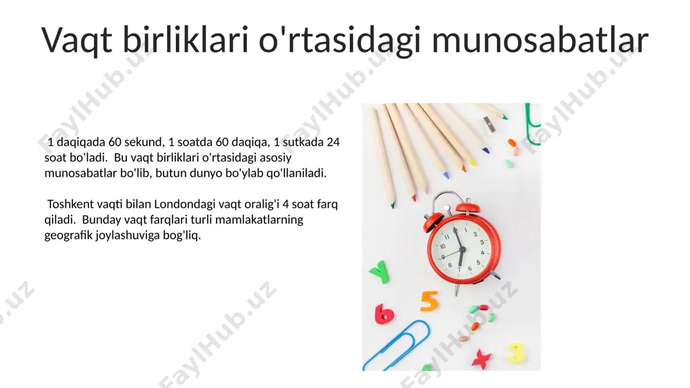 esingda vaqt birliklarini oʻrgatish - Page 5