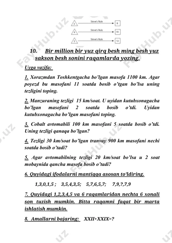 harakatga doir masalalar va mantiqiy ifodalar to‘plami - Page 4