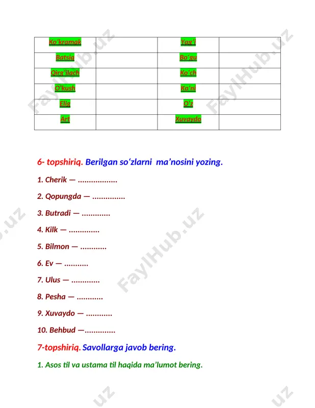 hozirgi oʻzbek adabiy tilining tarixiy ildizlari - Page 4