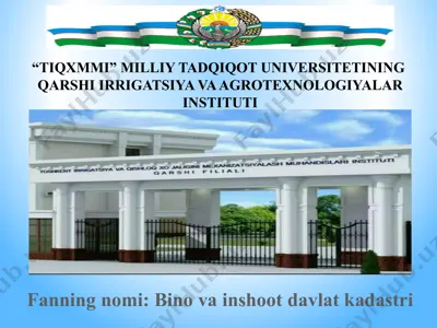 binovainshootdavlatkadastri — PPTX