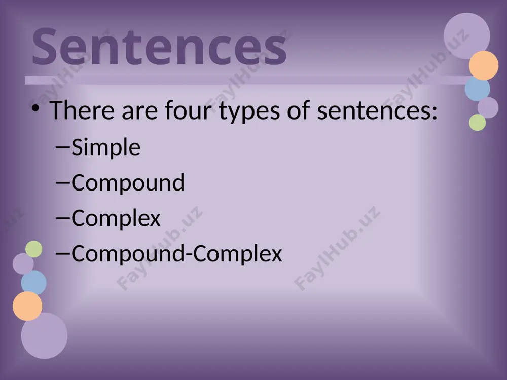 nating conjunction. example – dan set the table while his mom cooked dinner. independent clause subordinating conjunction dependent clause subordinating conjunctions abbi saw a wuwu a mnemonic for the most frequently used subordinating conjunctions: as before because if since after while although when(ever) unless whether until complex sentences you do not need a comma when the independent clause comes before the dependent clause. the dog ran across the yard because it saw a cat. brandon jumped when he heard janice scream. independent clause independent clause dependent clause dependent clause subordinating conjunction subordinating conjunction complex sentences when the dependent clause comes before the independent clause, use a comma. because it saw a cat, the dog ran across the yard. when janice screamed, brandon jumped. independent clause independent clause dependent clause dependent clause subordinating conjunction subordinating conjunction comma comma complex sentences examples of complex sentences – although david went to disneyland, he …