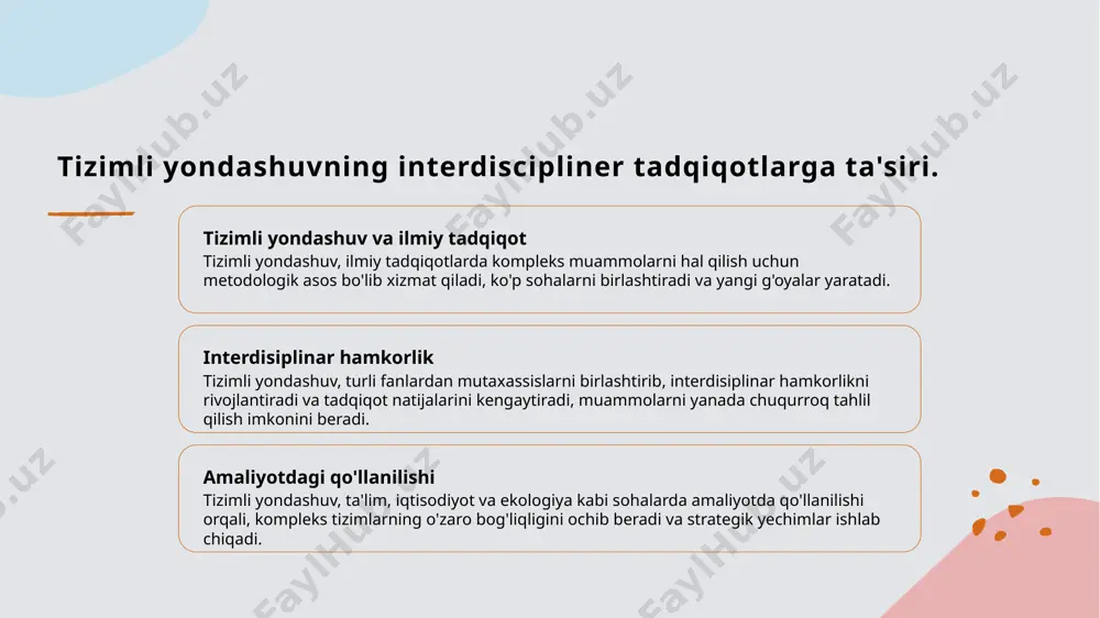 tizimli yondashuv tamoyillari - Page 5